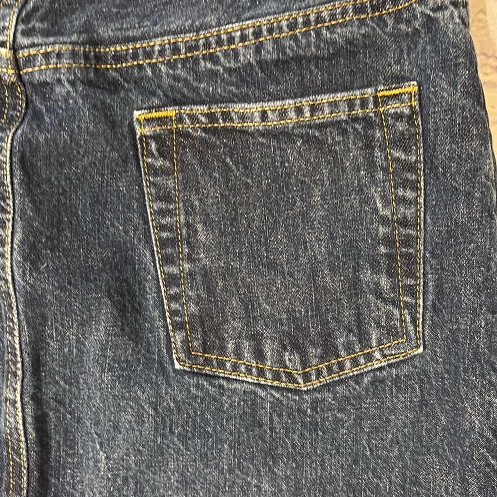 The Limited Denim Pencil Skirt Medium Wash Blue Jean Skirt Size 6 - Picture 7 of 11